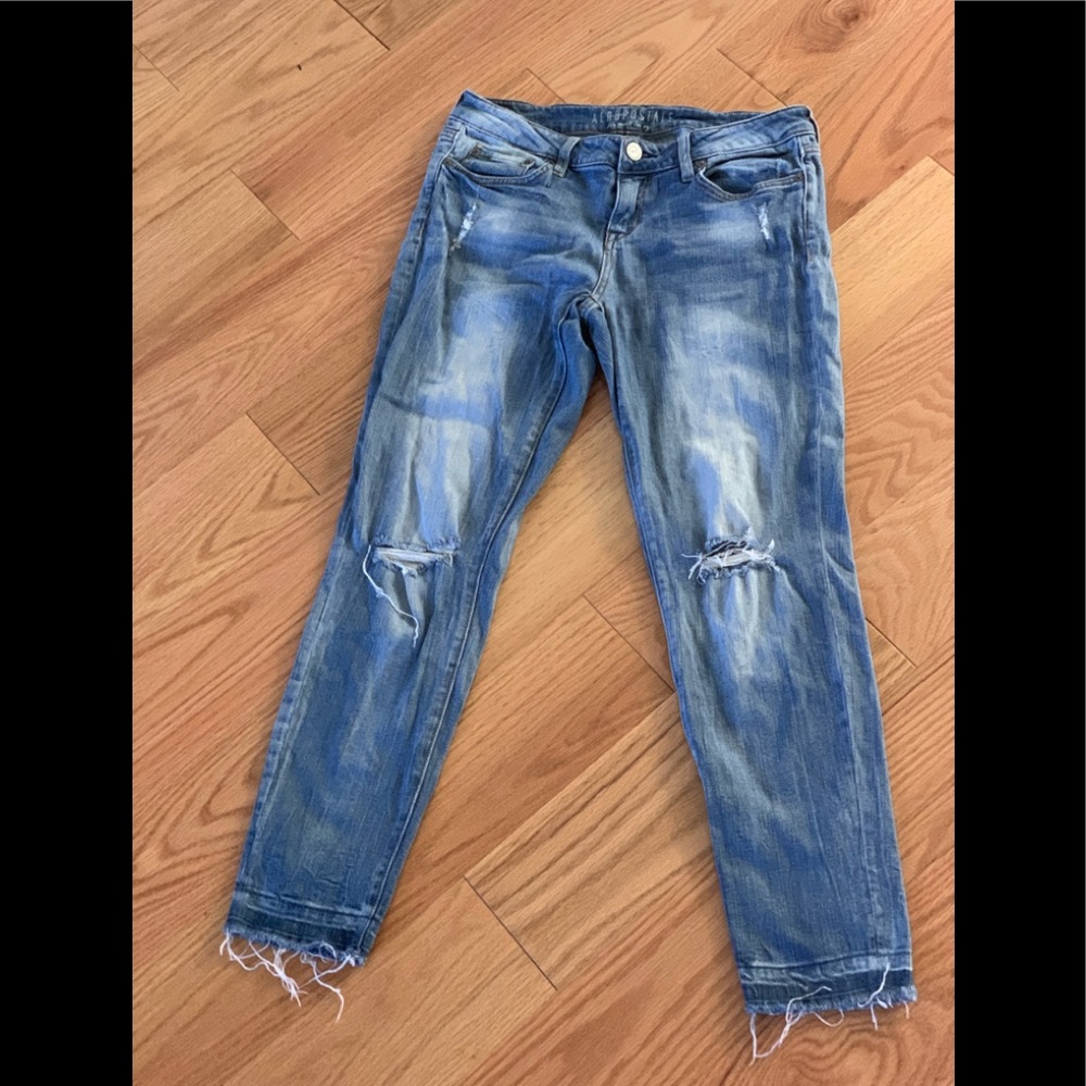 Aeropostale cropped jeans